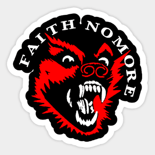 Faith No More  5 Sticker